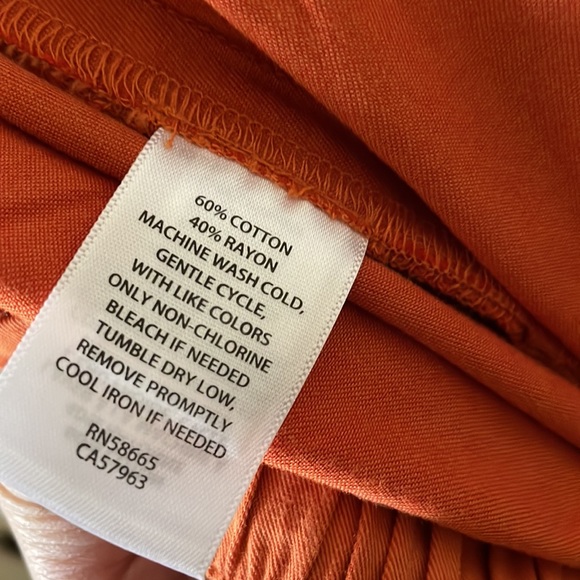 Abound rust straight leg pants s - Picture 7 of 7